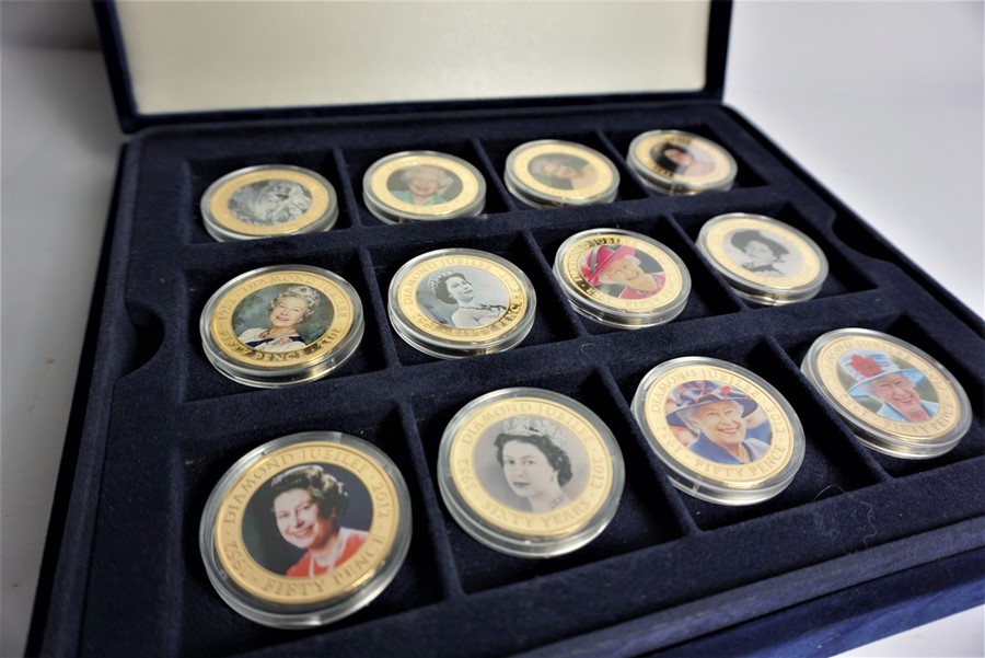 Queen Elizabeth II Diamond Jubilee 2012 Commonwealth Proof Coin / Medallion Set, Comprising of 12 - Image 2 of 4