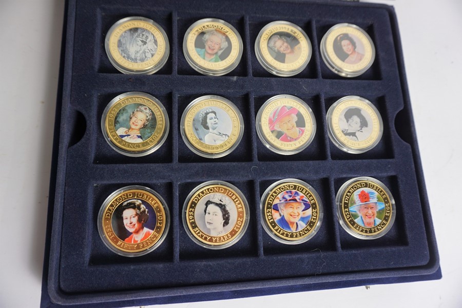 Queen Elizabeth II Diamond Jubilee 2012 Commonwealth Proof Coin / Medallion Set, Comprising of 12 - Image 3 of 4