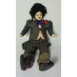 Scott & Gill Harris for Hobo Designs Ltd, Limited Edition Figure of "Barney" The Clown, No 45 of