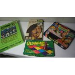 Lot of Vintage Boxed Games, To include Subbuteo Table Soccer, Meccano etc