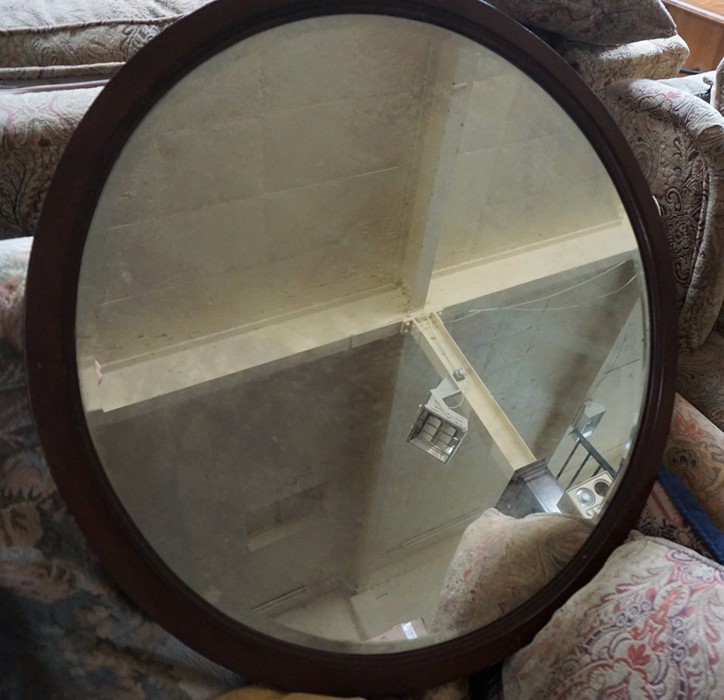 Four Assorted Wall Mirrors, With a Dressing Mirror, (5) - Image 3 of 3