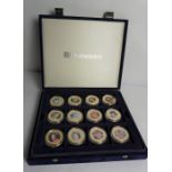 Queen Elizabeth II Diamond Jubilee 2012 Commonwealth Proof Coin / Medallion Set, Comprising of 12