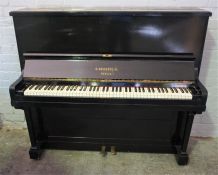 Bechstein of Berlin, Ebonised Upright Piano, circa late 19th / early 20th century, Number 13625