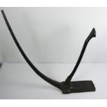 Antique Agricultural Lacquered Hoe, circa early 20th century, Possibly originates from Indonesia,