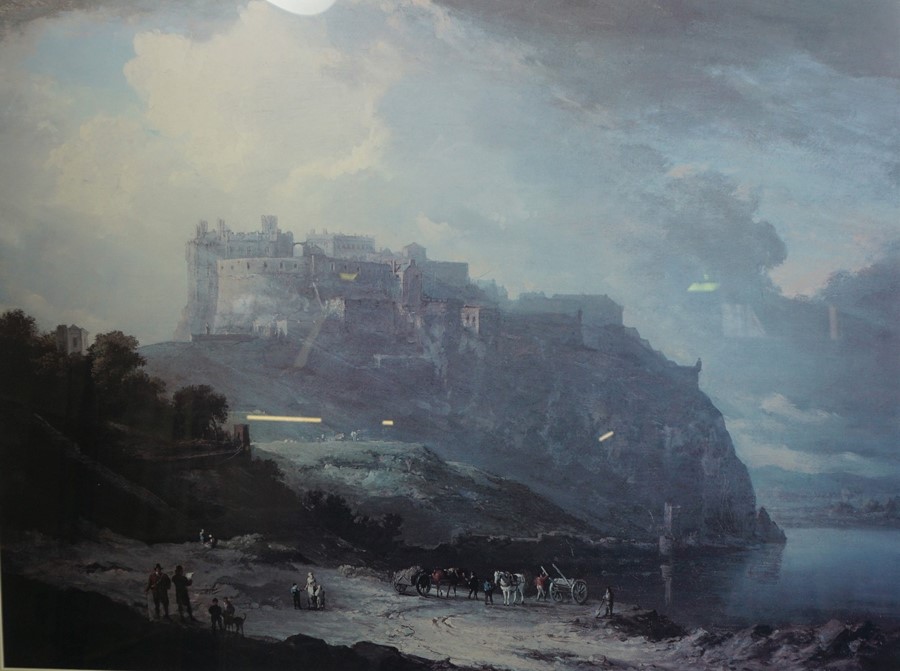 After Alexander Nasmyth "Edinburgh Castle and the Nor Loch" Print, 58cm x 79cm - Image 3 of 4