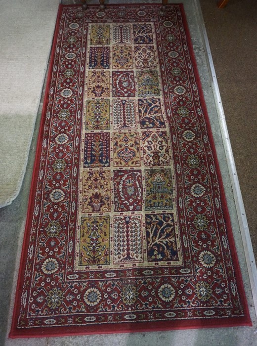 Three similar Persian style Machine Made Rugs, Largest 194cm x 134cm, (3) - Image 10 of 10