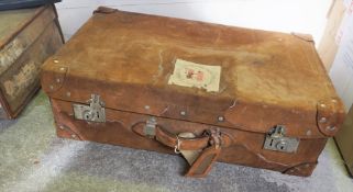 Two Vintage Travel Cases, With Contents