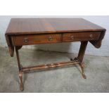 Reproduction Sofa Table, 78cm high, 148cm wide, 49cm deep