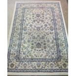 Two Persian style Machine Made Rugs, Largest 193cm x 135cm, (2)