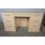 Modern Desk, 77cm high, 147cm wide, 45cm deep