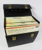 Box of Classical Vinyl LP Records