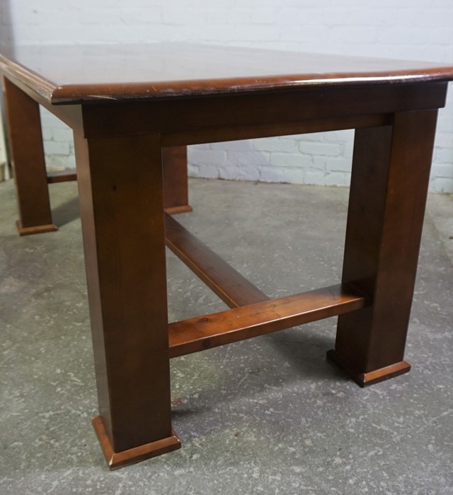 Modern Dining Table, With six matching Chairs, Table 75cm high, 172cm long, 90cm wide, (7) - Image 4 of 8