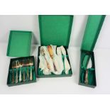 Three Boxes of Part Silver Plated Cutlery