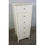 Modern Chest of Drawers, 142cm high, 56cm wide, 48cm deep