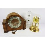 Box of Clocks and Glass Wares