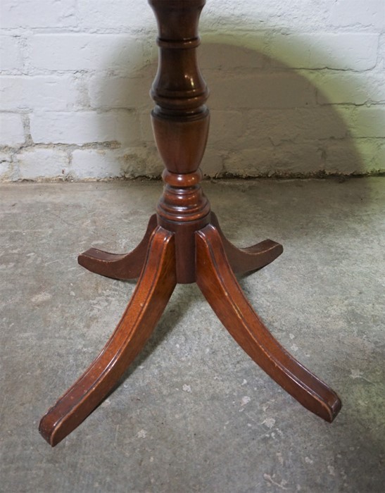 Mahogany Wine Table, 54cm high, 51cm wide - Image 2 of 6