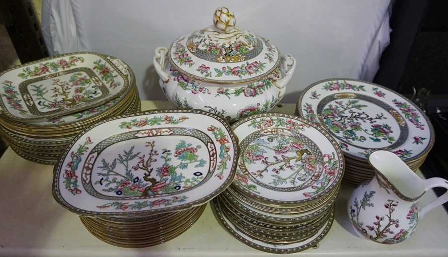 Quantity of Coalport Indian Tree Coral Design Pottery Dinner Wares, To include A Tureen, Dinner - Image 7 of 7