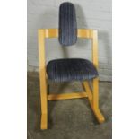 Stokke of Norway, Contemporary Rocking Chair, Having a label to the underside, 92cm high