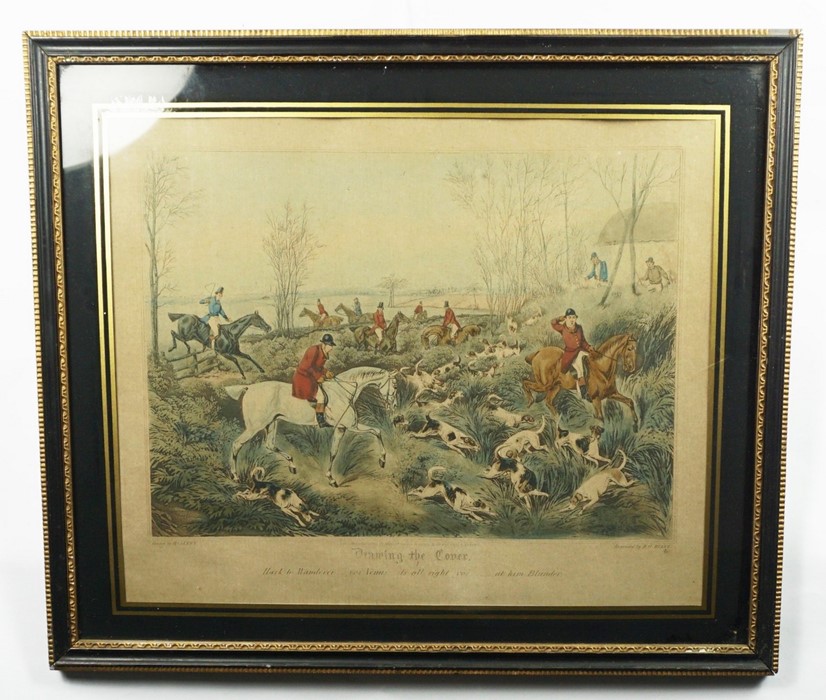 After Henry Alken, Three Titled Hunting Prints, 27.5cm x 37cm (3) - Image 2 of 6