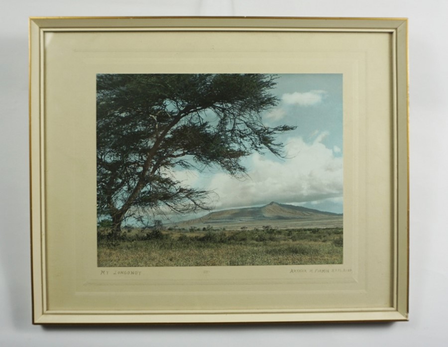 Arthur Firmin ARPS RIBP (20th century) "Mt Longonoy" "Ngong Hills" "Mount Kenya" Three Signed - Image 9 of 13