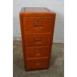 Chinese style Hardwood Chest of Drawers, Having four Drawers, 76cm high, 33cm wide, 38cm deep