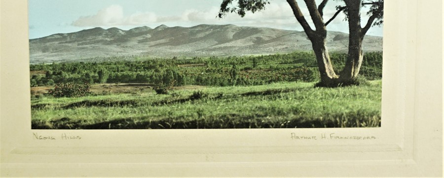 Arthur Firmin ARPS RIBP (20th century) "Mt Longonoy" "Ngong Hills" "Mount Kenya" Three Signed - Image 13 of 13