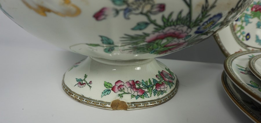 Quantity of Coalport Indian Tree Coral Design Pottery Dinner Wares, To include A Tureen, Dinner - Image 3 of 7