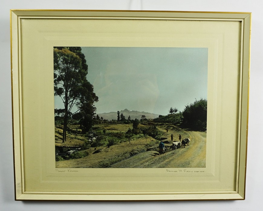 Arthur Firmin ARPS RIBP (20th century) "Mt Longonoy" "Ngong Hills" "Mount Kenya" Three Signed - Image 8 of 13