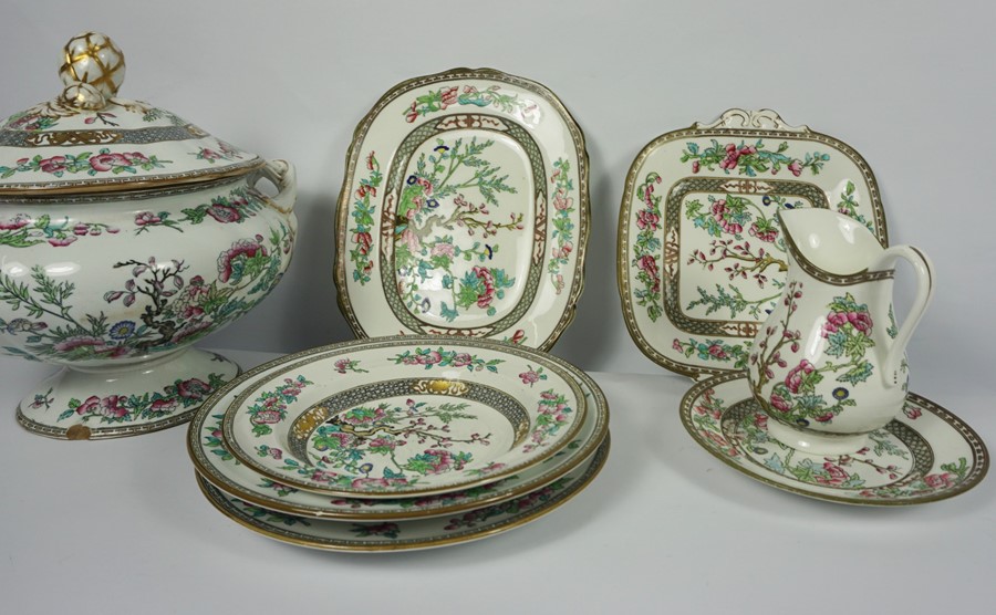 Quantity of Coalport Indian Tree Coral Design Pottery Dinner Wares, To include A Tureen, Dinner - Image 2 of 7