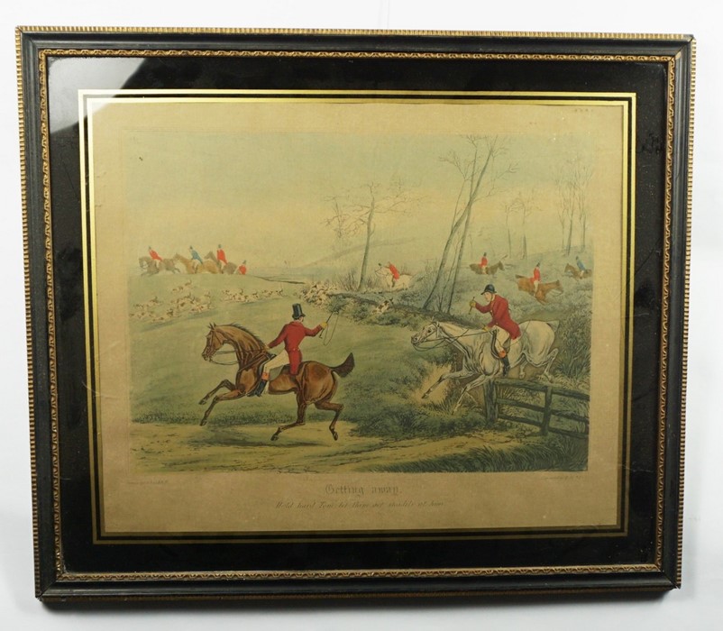 After Henry Alken, Three Titled Hunting Prints, 27.5cm x 37cm (3) - Image 4 of 6