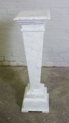 Marble Column Stand, 104cm high, 30cm wide, 30cm deep