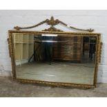 French style Gilt Wall Mirror, 77cm high, 98cm wide