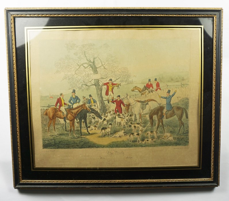 After Henry Alken, Three Titled Hunting Prints, 27.5cm x 37cm (3) - Image 6 of 6