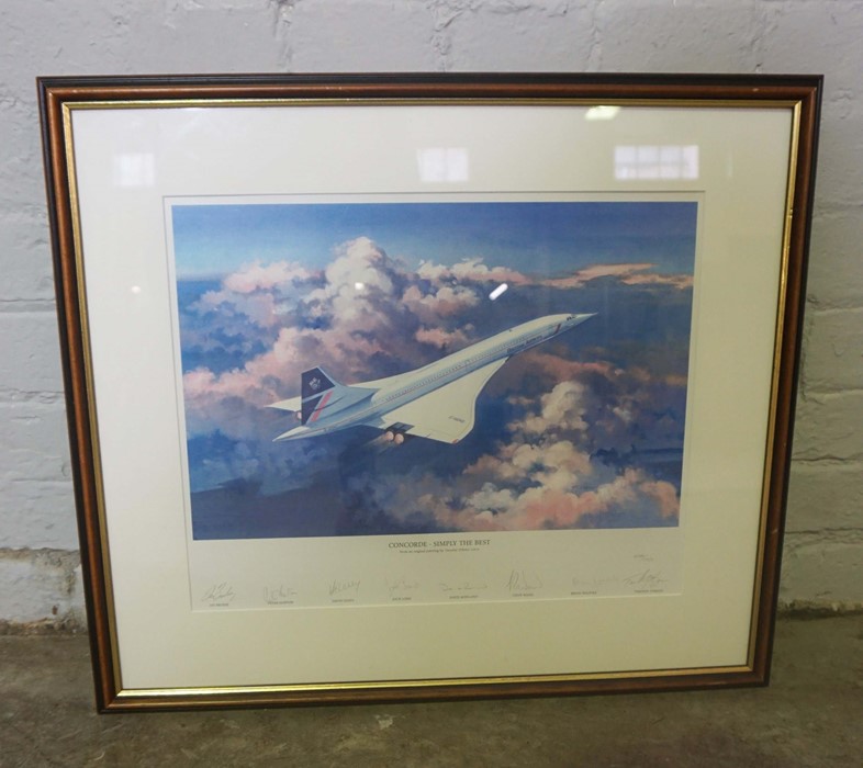 After Timothy O,Brien "Concorde - Simply the Best" Signed Limited Edition Print, No 1,604 of 1, - Image 2 of 4