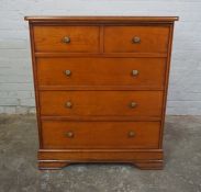 Modern French style Chest of Drawers, 97cm high, 83cm wide, 42cm deep