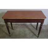 Victorian and Later Drop Leaf Tea Table, 76cm high, 107cm wide