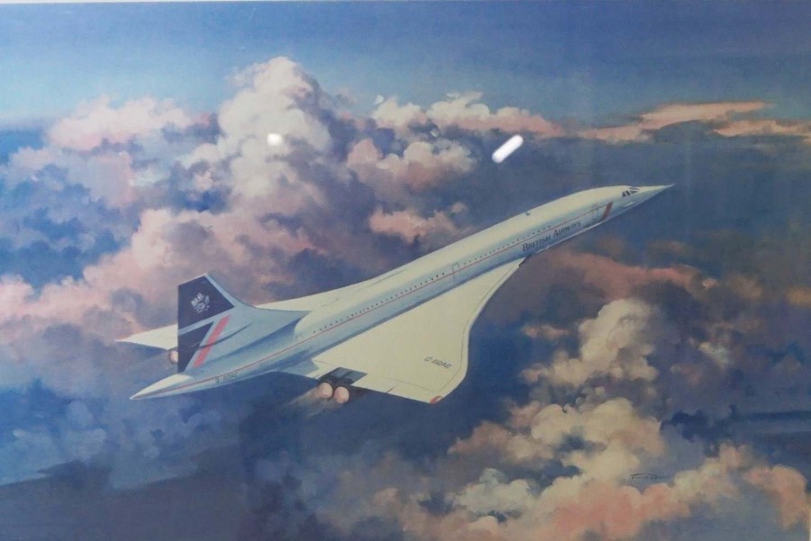 After Timothy O,Brien "Concorde - Simply the Best" Signed Limited Edition Print, No 1,604 of 1,