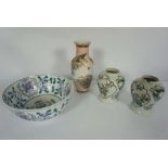 Box of Modern Oriental and Other Pottery and China