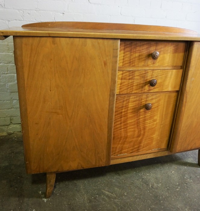 Vintage Walnut Sideboard, 98cm high, 148cm wide, 50cm deep - Image 2 of 5