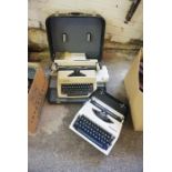 Adler Typewriter, With a Consul Typewriter, (2)Condition reportSold as seen, Not tested
