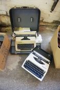 Adler Typewriter, With a Consul Typewriter, (2)Condition reportSold as seen, Not tested