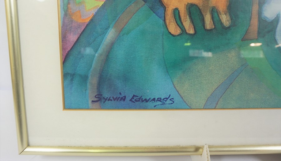 Sylvia Edwards (Contemporary) Silkscreen Print, Signed, 81cm x 53cm - Image 3 of 3