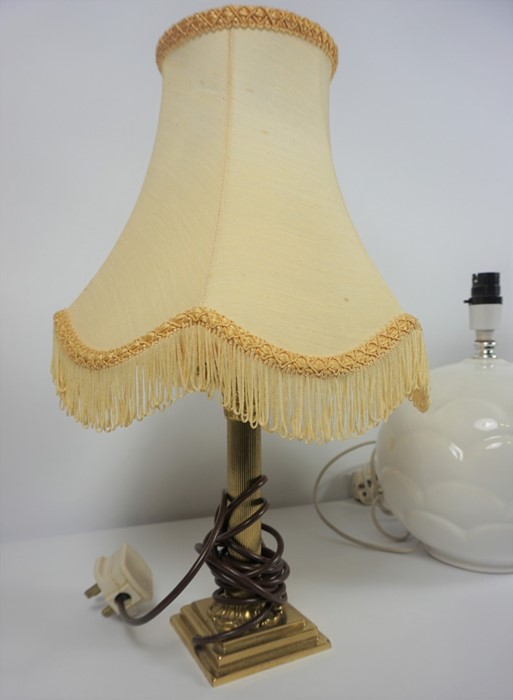 Three Assorted Table Lamps, (3)Condition reportNot tested (sold as seen) - Image 2 of 4