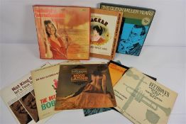 Box of Assorted Classical Vinyl LP Records