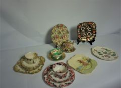 Mixed Lot of China (circa 19th century and later) To include a Royal Crown Derby Imari Dish, Royal