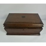 Part Canteen of Silver Plated Cutlery (circa early 20th century) Enclosed in an oak case,