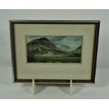 Joan Sutherland (British 20th century) "The Lion and the Lamb, Grasmere" Oil on Board, Signed,