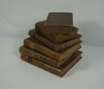 Mixed Lot of Antiquarian Leather Bound Books (circa 19th century) Comprising of Scotland Illustrated