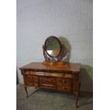 Victorian Mahogany Converted Dressing Table, 145cm high, 125cm wide, 59cm deep