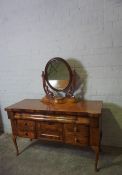 Victorian Mahogany Converted Dressing Table, 145cm high, 125cm wide, 59cm deep